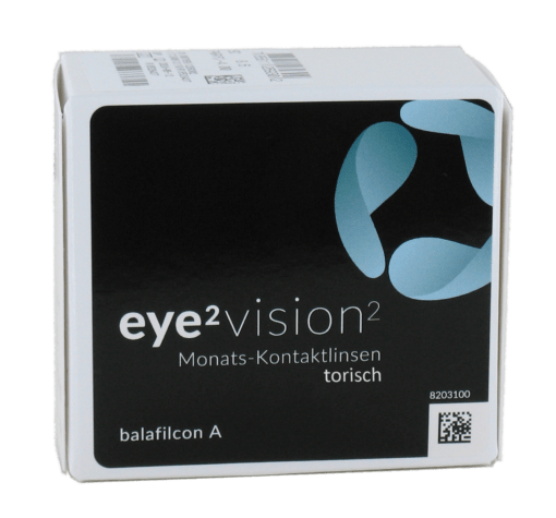 eye2 vision2 Monats-Kontaktlinsen torisch (6er Box)